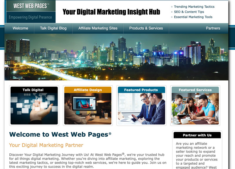 West Web Pages Logo